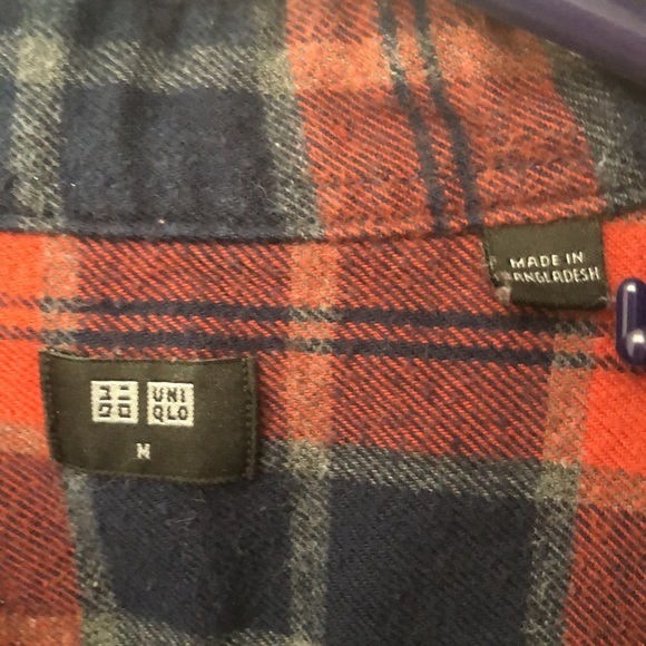 Men’s button up plaid shirt - Picture 2 of 3